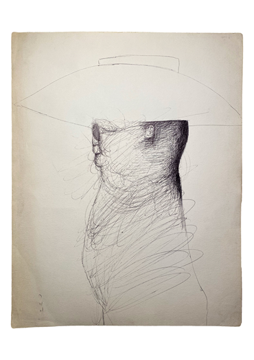 Drawing, Ardeshir Mohassess, Cowboy, , 47028