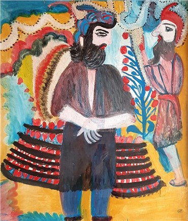 Painting, Mokarameh Ghanbari (Naneh Mokarameh), Untitled, , 36882