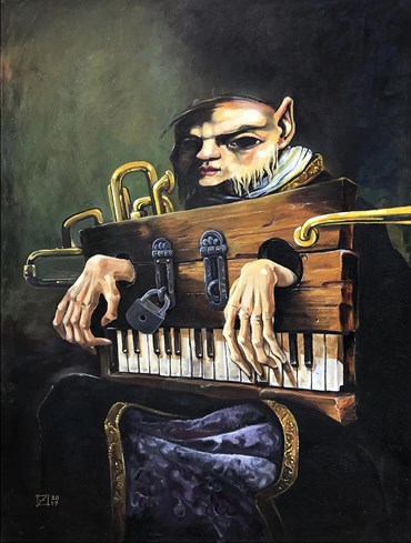 , Zartosht Soltani, The Minstrel, 2017, 74872