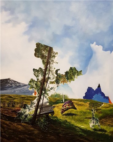 Painting, Sanam Saye Afkan, Untitled, 2020, 33801