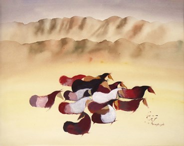 Painting, Mohammadali Taraghijah, Untitled, , 80276