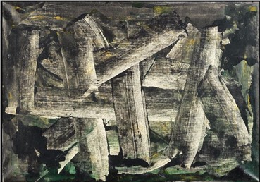 Painting, Behjat Sadr, Untitled, 1960, 4631