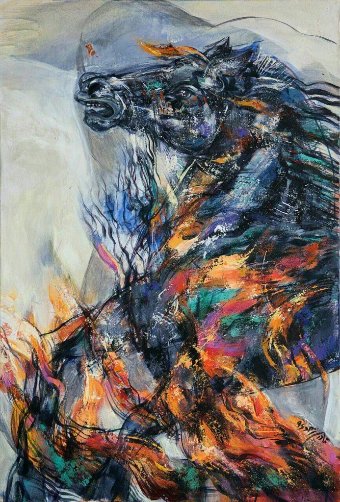 Niloufar Ghaderinejad, Horse of Siavash, 2017
