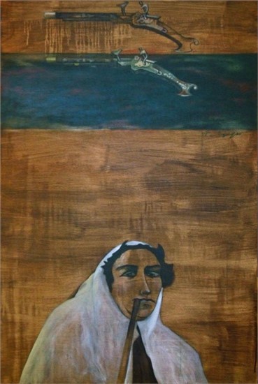Painting, Rozita Sharafjahan, Untitled, 2007, 1552