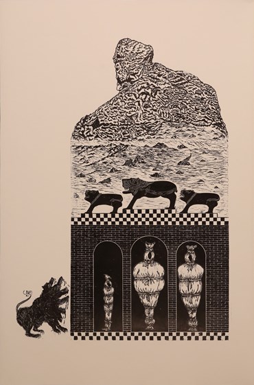 Painting, Mojdeh Atrak, Untitled, , 79731