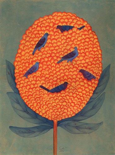 Painting, Maryam Lamei, Tree of Friendship, 2019, 78091