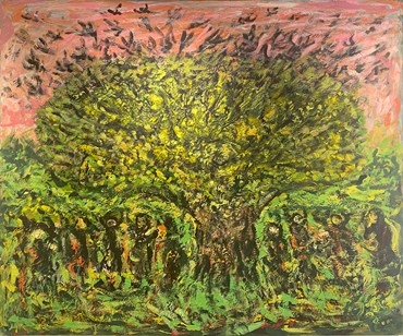 Painting, Mohammad Fassounaki, Untitled, 2022, 62251