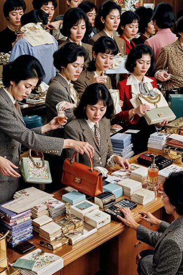 , Emi Kusano, Ritual of Conspicuous Consumption, 2025, 81667