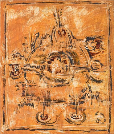 Painting, Massoud Arabshahi, Untitled, 1973, 35953