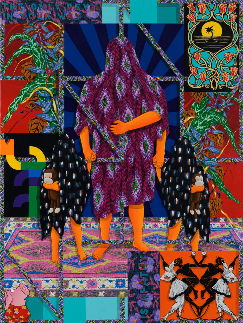Amir H Fallah, The Only Devil in Your Way is Apathy, 2021
