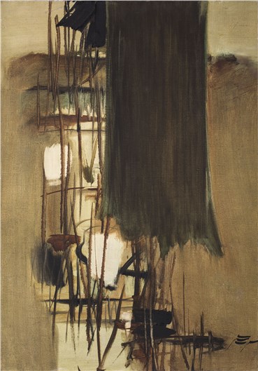 Painting, Sohrab Sepehri, Untitled, 1970, 21810