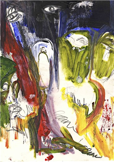Drawing, Rene Saheb, Scream, 2010, 22963
