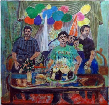 Painting, Esmaeil Ghanbari, Untitled, 2016, 38652