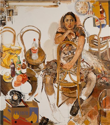 Painting, Davood Zandian, Untitled, , 23617