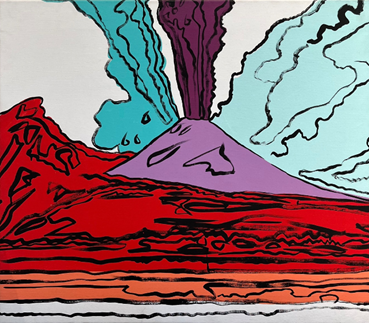 , Andy Warhol, Vesuvius, 1985, 77009
