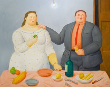 , Fernando Botero, Still Life with Couple, 2013, 60142