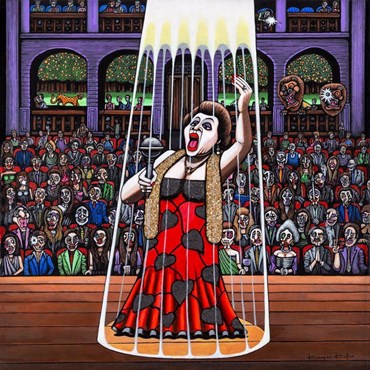 Painting, Kamyar Kafaie, Untitled, 2023, 81086