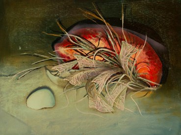 Painting, Nasim Davari, Half-Life Nature, 2023, 75430