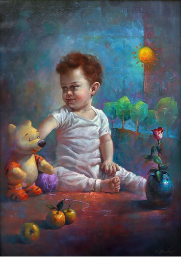 Painting, Siamak Azmi, Untitled, 2008, 80277