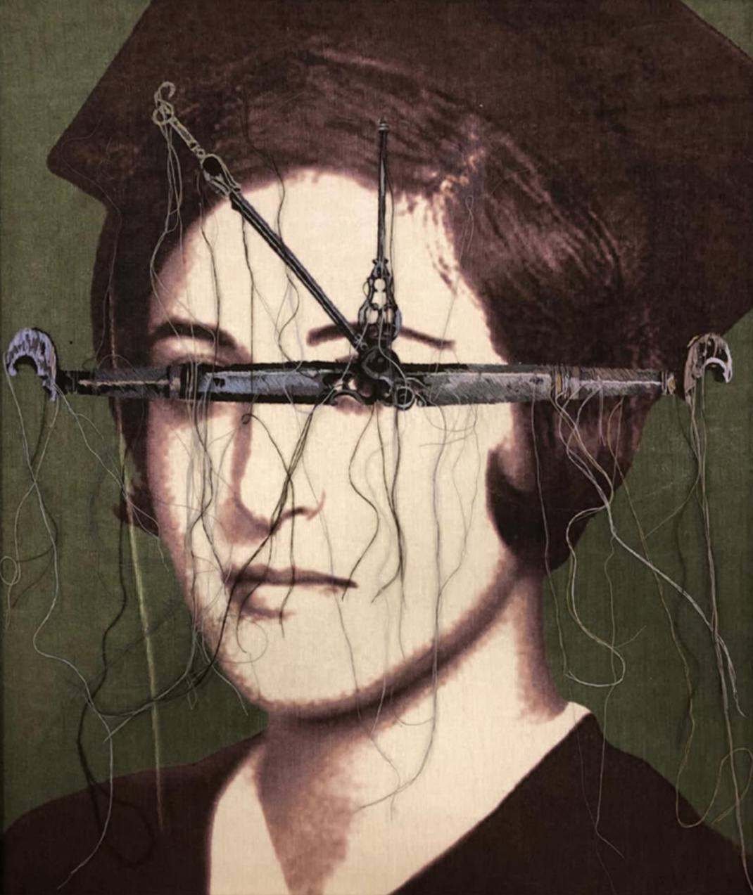 Rozita Sharafjahan, Portait of Shirin, 2018