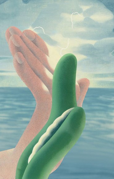 Painting, Meghdad Lorpour, Naked and Shadowless, 2024, 76802