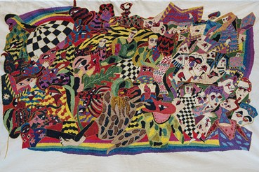 Painting, Sara Soleimani Qashqai, For Honorable Students, 2021, 64049