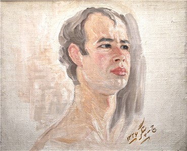 Painting, Jafar Petgar, Self-Portrait, 1947, 6926