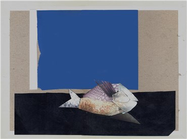 Painting, Mirmohamad Fatahi, Window and Dead Fish, 2017, 34619