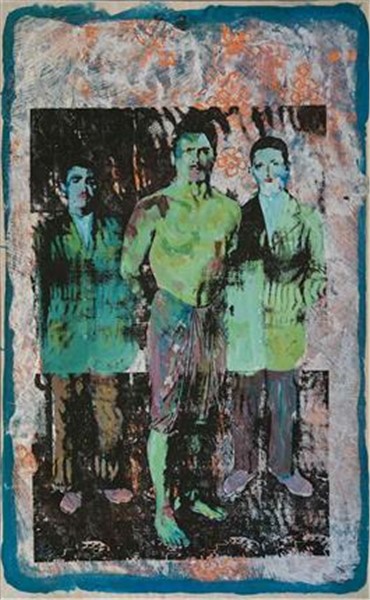 Mixed media, Khosrow Hasanzadeh, Untitled, 2005, 7835