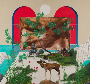 Alireza Nekouyi, Avid Persian Fallow Deer, 2024, 0