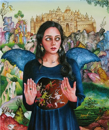 Painting, Nazanin Pouyandeh, la légende oubliée, 2012, 13168