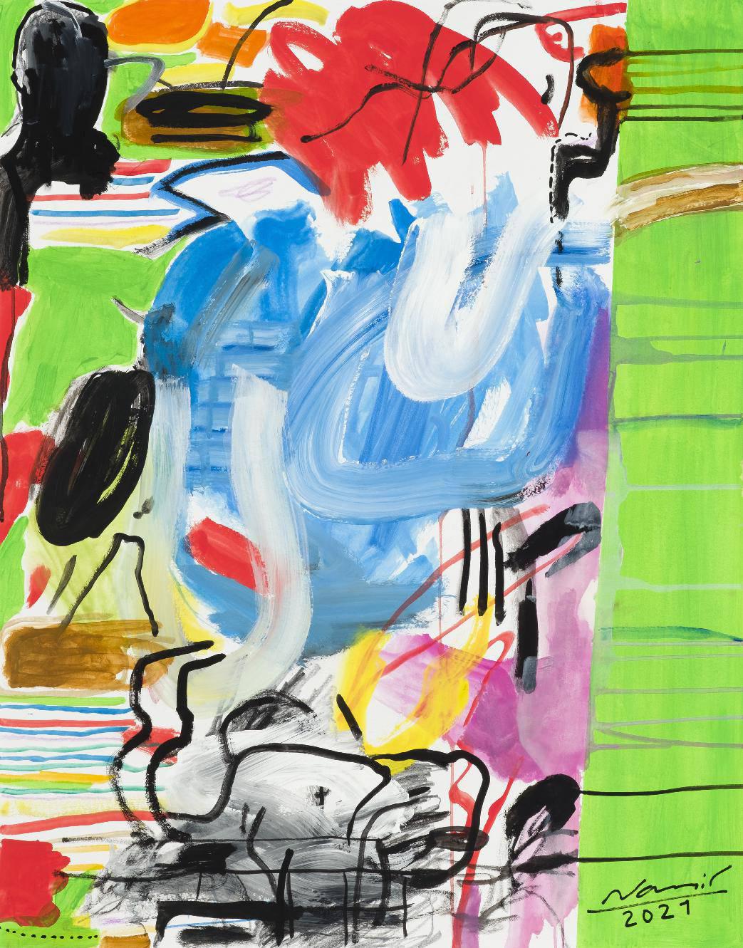 Ali Nassir, Untitled, 2021