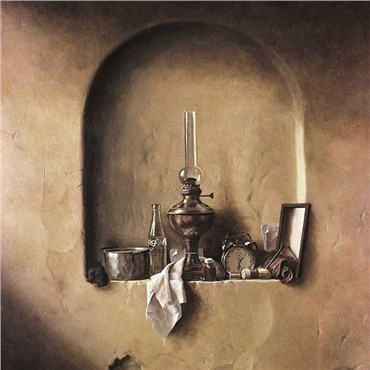 Painting, Wahed Khakdan, The Lamp, 1980, 24412