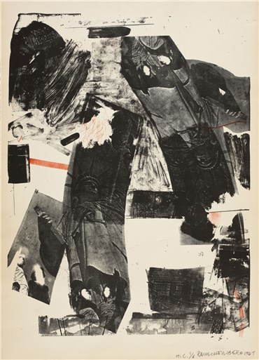 Print and Multiples, Robert Rauschenberg, Front Roll, 1964, 22408