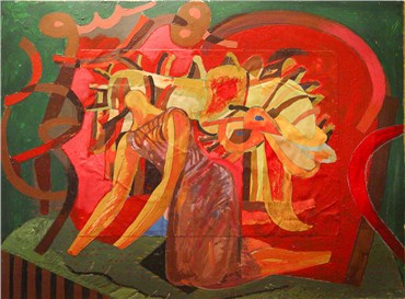 Painting, Mohammad Ali Baniasadi, Untitled, 2002, 38153