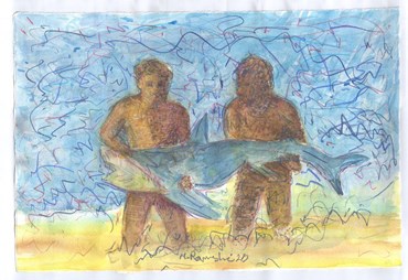 Painting, Mohammad Ramshe, Untitled, 2025, 80108