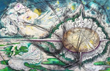 , Fatemeh Bahman Syahmard, Earth Reaches the Sky, 2025, 81519