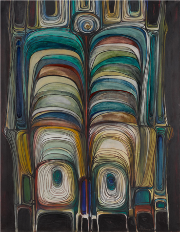 Painting, Sirak Melkonian, The Vertebra, 1970, 4241