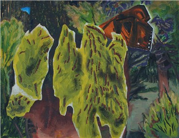 Painting, Ghazal Khatibi, New Year in the Park, 2020, 37375
