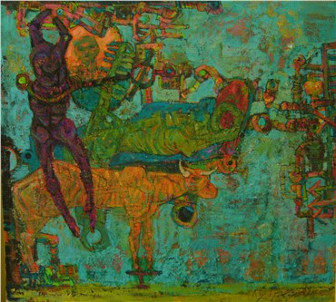 Painting, Mostafa Choubtarash, Untitled, 2007, 12176