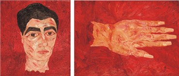 Painting, AmirHossein Bayani, Alizarin Crimson, 2005, 21755