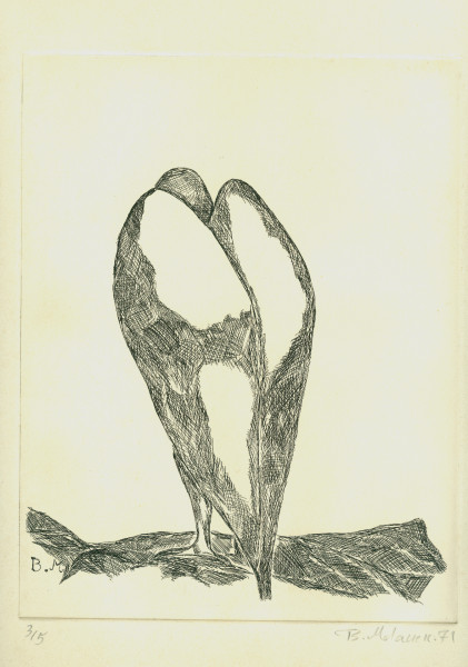Bahman Mohassess, Eagle, 1971
