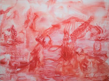 Painting, Saba Farhoudnia, Bleeding Stone, 2024, 73095