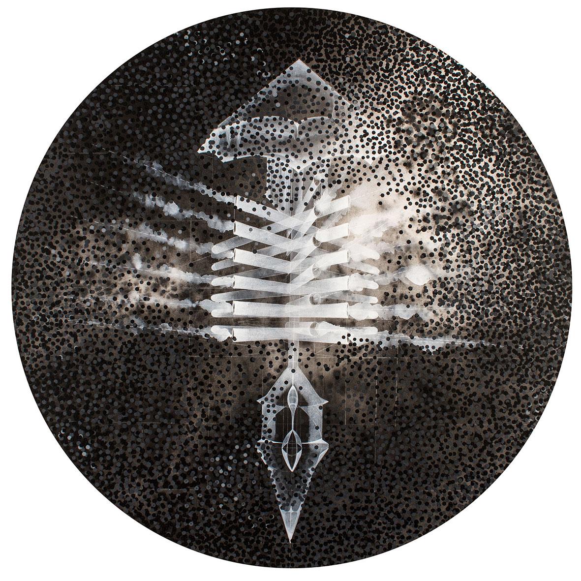 Pooya Aryanpour, Drawing of an Illuminator, 2013