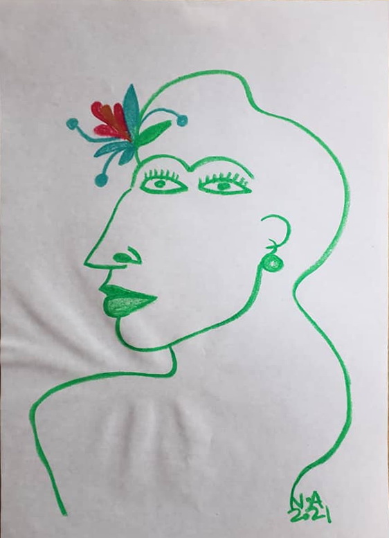Negin Ataeeyeh, Untitled, 2018