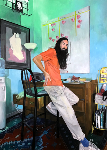 Painting, Makan Negahban, Corbo, 2018, 77137