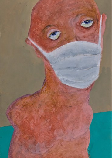 Painting, Mahsa Karimi, Virus, 2020, 47853