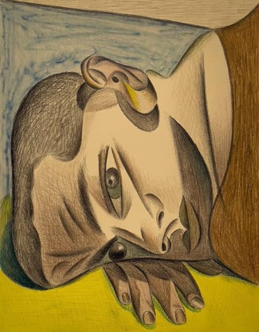 Painting, Morteza Khakshoor, Envy, 2024, 79705