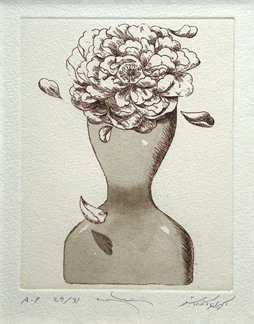 Printmaking, Aydin Aghdashloo, Untitled, , 80085