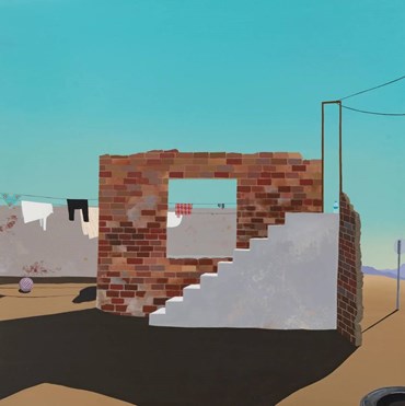 Painting, Azadeh Nia, Outpost, 2023, 75269
